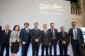 President Macron meets Representatives of ProLogium - Dunkirk