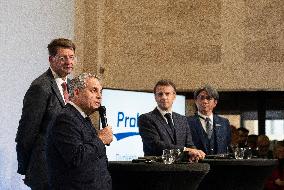 President Macron meets Representatives of ProLogium - Dunkirk