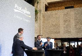 President Macron meets Representatives of ProLogium - Dunkirk