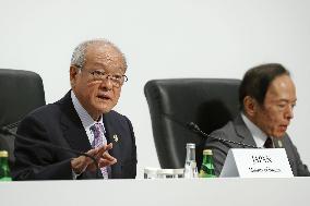 G-7 finance chiefs meeting in Niigata