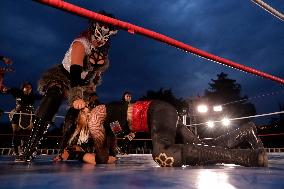Women's Wrestling Show As Part Of Mother's Day
