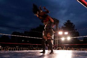 Women's Wrestling Show As Part Of Mother's Day