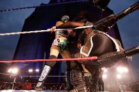 Women's Wrestling Show As Part Of Mother's Day