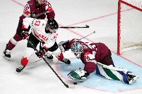 (SP)LATVIA-RIGA-2023 IIHF ICE HOCKEY WORLD CHAMPIONSHIP-LATVIA VS CANADA