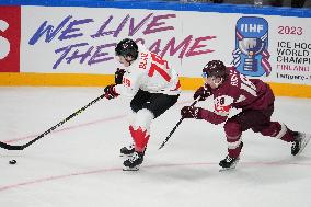 (SP)LATVIA-RIGA-2023 IIHF ICE HOCKEY WORLD CHAMPIONSHIP-LATVIA VS CANADA