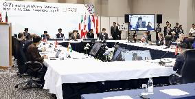 G-7 health ministers meeting in Nagasaki