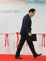Japan PM Kishida in Hiroshima ahead of G-7 summit