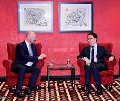 THE NETHERLANDS-CHINA-HAN ZHENG-VISIT