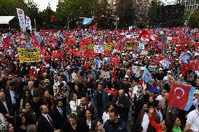 Turkish Opposition Candidate Rally - Ankara