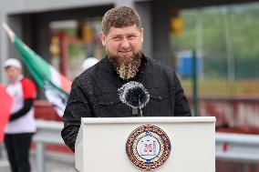 Unveiling Argun hydroelectric complex in Chechnya