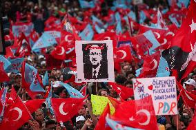Turkish Opposition Candidate Rally - Ankara