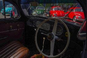 Exhibition Of Old Volkswagen Vehicles In Colombo