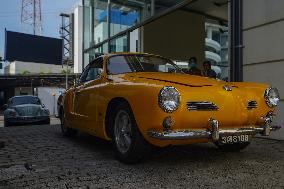 Exhibition Of Old Volkswagen Vehicles In Colombo