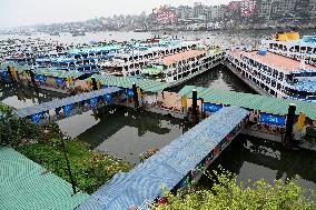 River Transport In Dhaka, Bangladesh