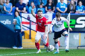 Bolton Wanderers v Barnsley: Sky Bet League One Play-Off Semi-Final First Leg