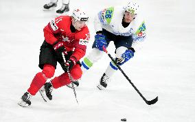 (SP)LATVIA-RIGA-2023 IIHF ICE HOCKEY WORLD CHAMPIONSHIP-SLOVENIA VS SWITZERLAND