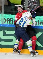 (SP)LATVIA-RIGA-2023 IIHF ICE HOCKEY WORLD CHAMPIONSHIP-SLOVENIA VS SWITZERLAND