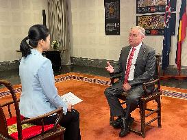 CHINA-BEIJING-AUSTRALIA-TRADE MINISTER-INTERVIEW