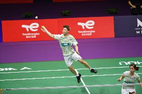 (SP)CHINA-SUZHOU-BADMINTON-SUDIRMAN CUP-MAS VS AUS (CN)