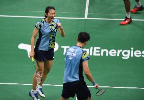 (SP)CHINA-SUZHOU-BADMINTON-SUDIRMAN CUP-TPE VS IND (CN)