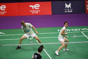 (SP)CHINA-SUZHOU-BADMINTON-SUDIRMAN CUP-MAS VS AUS (CN)