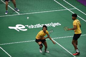 (SP)CHINA-SUZHOU-BADMINTON-SUDIRMAN CUP-TPE VS IND (CN)