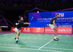 (SP)CHINA-SUZHOU-BADMINTON-SUDIRMAN CUP-KOR VS FRA (CN)