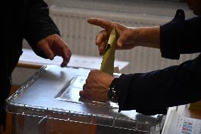 Turkish Presidential And Parliamentary Elections - Polling Stations