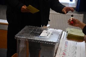 Turkish Presidential And Parliamentary Elections - Polling Stations
