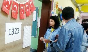 Turkish Presidential And Parliamentary Elections - Polling Stations