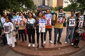 Animals Rights Activists Protest In New Delhi, India