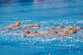 (SP)EGYPT-HURGHADA-ARTISTIC SWIMMING-WORLD CUP-MIXED TEAM FREE