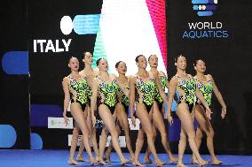 (SP)EGYPT-HURGHADA-ARTISTIC SWIMMING-WORLD CUP-MIXED TEAM FREE