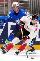 (SP)LATVIA-RIGA-2023 IIHF ICE HOCKEY WORLD CHAMPIONSHIP-CANADA VS SLOVENIA