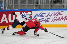 (SP)LATVIA-RIGA-2023 IIHF ICE HOCKEY WORLD CHAMPIONSHIP-NORWAY VS SWITZERLAND