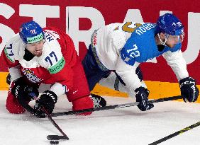 (SP)LATVIA-RIGA-2023 IIHF ICE HOCKEY WORLD CHAMPIONSHIP-KAZAKHSTAN VS CZECH REPUBLIC