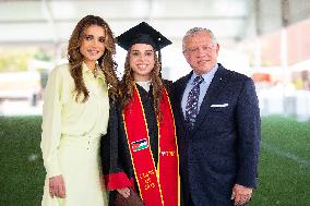 Jordans Princess Salmas Graduates from South California University - LA