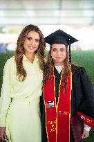 Jordans Princess Salmas Graduates from South California University - LA