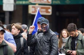 Rally Of The Far-Right Monarchist Movement Action Française - Paris
