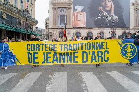 Rally Of The Far-Right Monarchist Movement Action Française - Paris