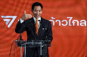Move Forward Party Leads After Most Votes Counted In Thai General Elections.