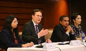 International Monetary Fund (IMF) Press Conference In Sri Lanka