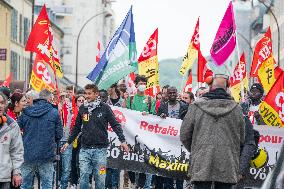 Demonstration Against Government's Pensions Reform - Versailles