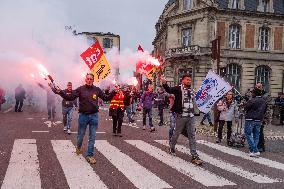 Demonstration Against Government's Pensions Reform - Versailles