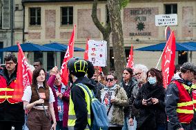 Demonstration Against Government's Pensions Reform - Versailles