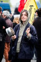 Demonstration Against Government's Pensions Reform - Versailles