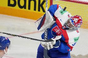 (SP)LATVIA-RIGA-2023 IIHF ICE HOCKEY WORLD CHAMPIONSHIP-CANADA VS SLOVAKIA