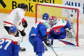 (SP)LATVIA-RIGA-2023 IIHF ICE HOCKEY WORLD CHAMPIONSHIP-CANADA VS SLOVAKIA