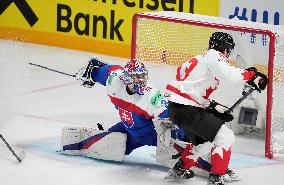 (SP)LATVIA-RIGA-2023 IIHF ICE HOCKEY WORLD CHAMPIONSHIP-CANADA VS SLOVAKIA