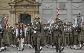 Polish President Andrzej Duda Honors Border Guard Day With Ceremony And Awards